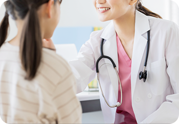 女性医師による診療 